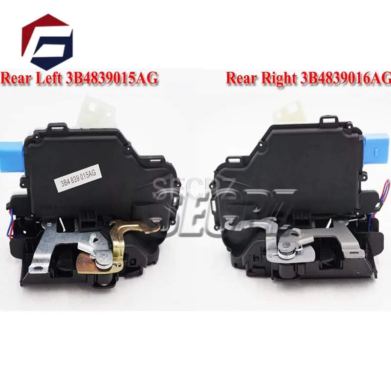 pair 2pc 3B4839016AG 3B4839015AG REAR SIDE DOOR LOCK ACTUATOR FOR VW POLO 9N VW T5 TRANSPORTER CARAVELLE MULTIVAN