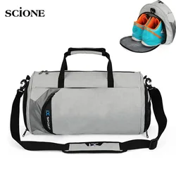 Bolsa De gimnasio seca y húmeda para hombre y mujer, bolsa De entrenamiento, Tas, Fitness, viaje, deportes al aire libre, natación, gimnasio, Yoga, zapatos, XA103 + WA