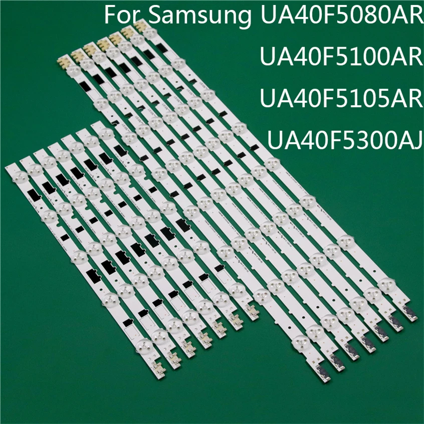 

LED TV Illumination For Samsung UA40F5080AR UA40F5100AR UA40F5105AR UA40F5300AJ LED Bar Backlight Strip Line Ruler D2GE-400SCAB