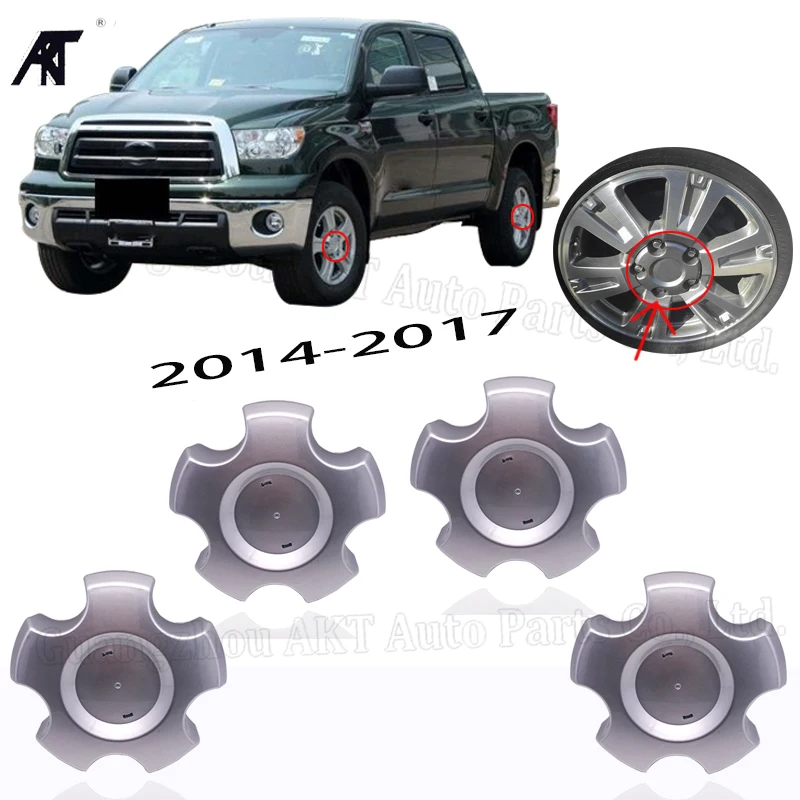 4PCS Wheel Center Caps FOR '14-17 Toyota Tundra 4260B-0C050 Wheel Center Hub Cap