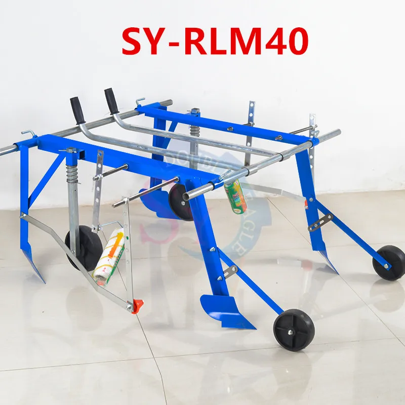 Agriculture cheap hand pull plastic mulched corn machine/human manual plastic mulch layer plastic small laying agricultural tool