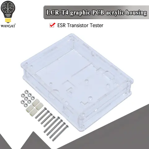 Clear Acrylic Case for LCR T4 Tester WAVGAT