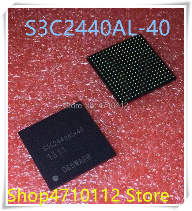 

NEW 5PCS/LOT S3C2440AL-40 S3C2440AL S3C2440 BGA289 32-BIT CMOS MICROCONTROLLER