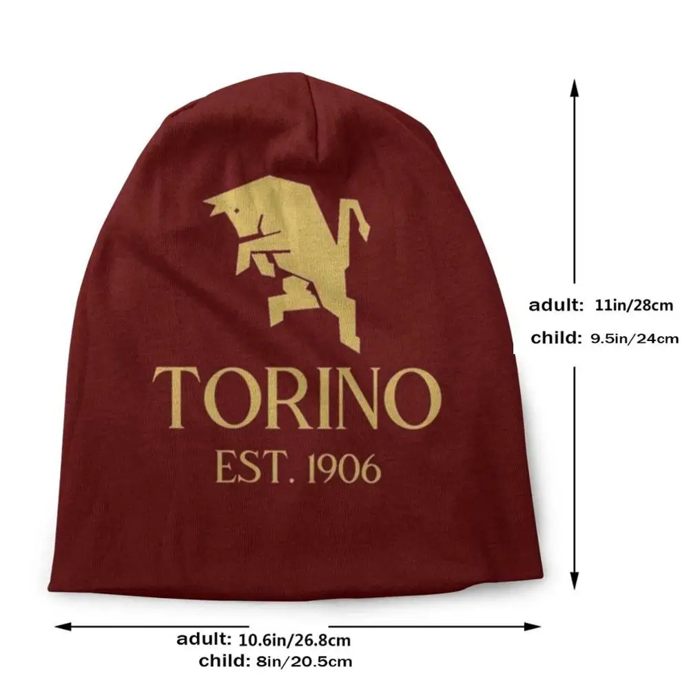 Gold Unisex Cap Windproof Thin Hats For Men Women Child Fc Football Club Il Toro Turin Piemonte La Granata Vecchio Cuore Italy