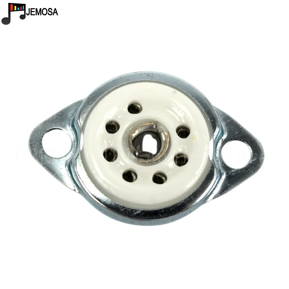 10PCS B7G 7Pin Tube Socket For EC92 6H2 EZZ91 6X4 EZ90 6Z4 EF95 6AU6 6J4 6AQ5 EF94 6J2 6J1 6C4 Vacuum Tube Chassis Mount