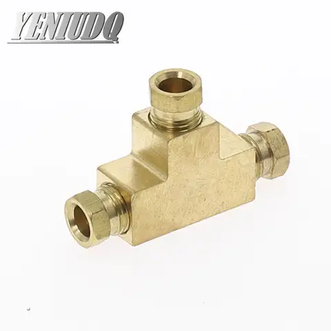 पीतल पाइप कनेक्टर M8x1 M10X1 फिक्स्ड जोड़ स्नेहन तेल पंप ट्यूबिंग कनेक्टर सीएनसी मशीन उपकरण फिटिंग 10 best sales एम10x1 - №4