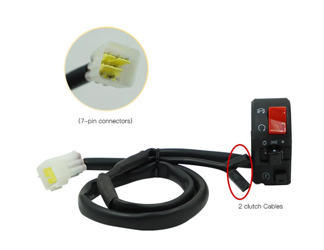 The Mobile Replacement Switch Is Suitable For Huanglong 300cc600cc Switch Base Switch Motorcycle Accessories