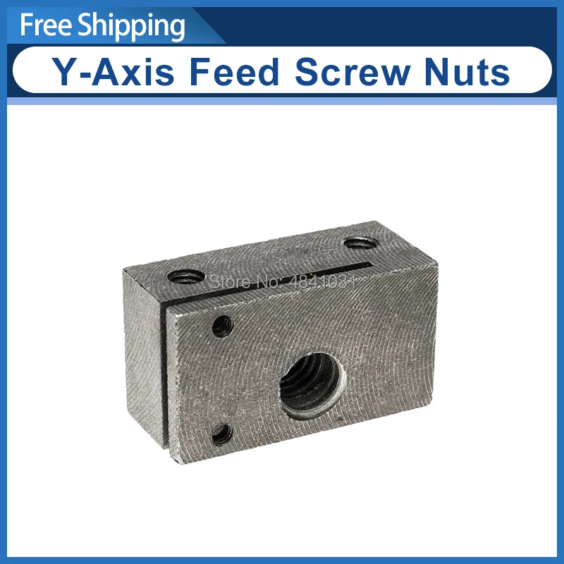 

Cast Lron Y-Axis Feed Screw Metric Nut For SIEG SX2P-011 Mini Mill Drill Spare Parts