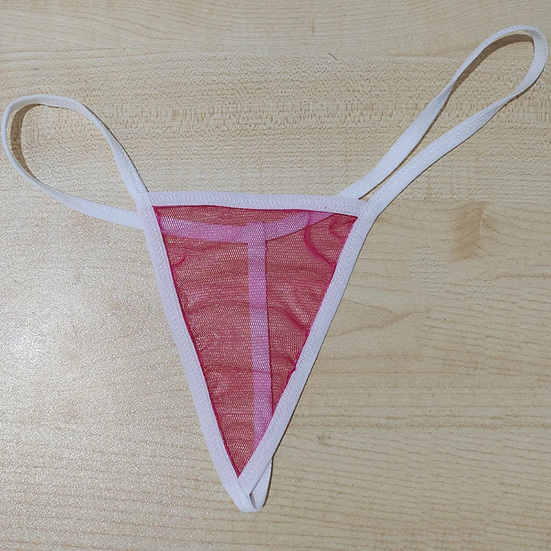 2022 Sexy Transparent Exotic G String Bikini Bottoms Women See Through Micro T Back Beach Underwear Thongs Ladies Shorts Panties