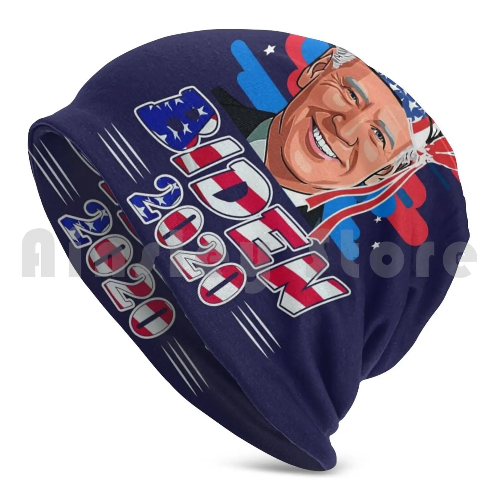 Biden 2020 | Joe Biden For President | Democratic Political Election 2020 | Bandana Joe Biden Beanies Knit Hat Hip Hop