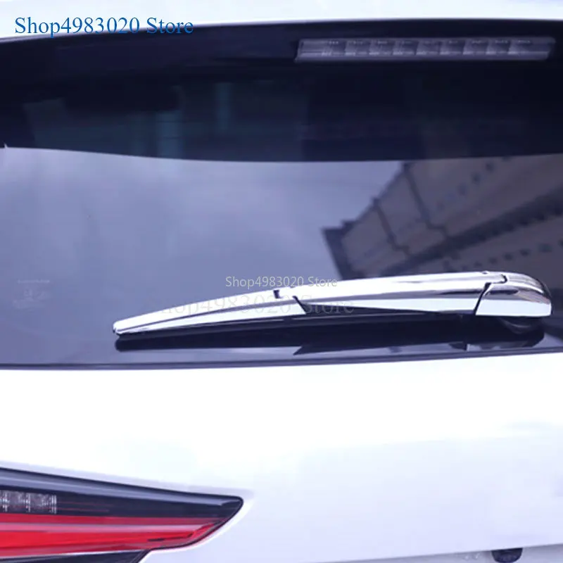 For Lexus NX 250 350 350H 450H 2021 2022 2023 Chrome Rear Window Wipers Cover Trim Car Tail Wiper Strip Exterior Accessories