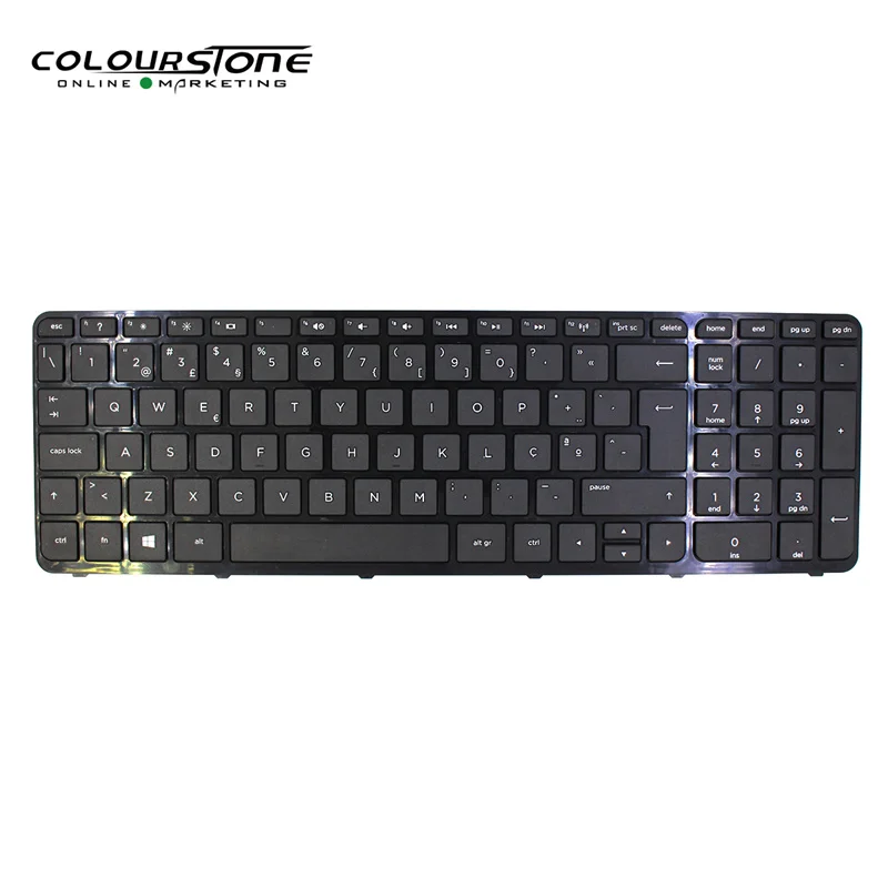 Russian Laptop Keyboard For HP Pavilion 15-N 15-E 15T 15-F 15-G 15-R 15-A 15-S 15-H 250/255/256 G2 G3 US/SP BLACK WITH FRAME