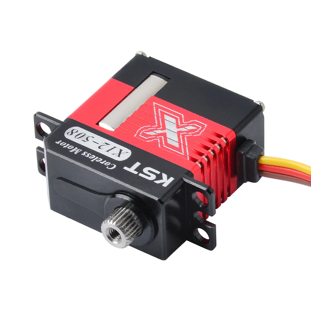 KST X12-508 6.2kg Micro Metal Gear HV Digital Coreless Servo Motor For UAV Helicopter Airplane RC Model