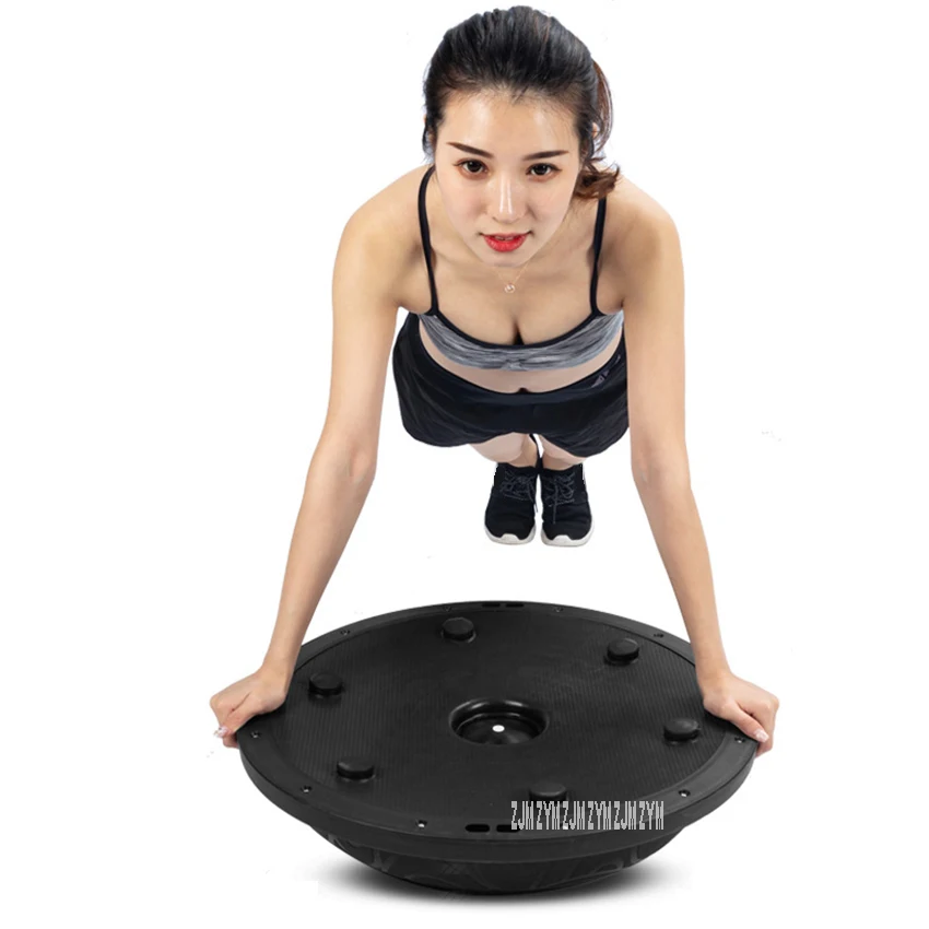 

F2D33 Explosion-Proof Yoga Balance Ball Thickened Half Fitness Training Ball Fitball Yoga Halfsphere Semisphere Wave Speed Ball