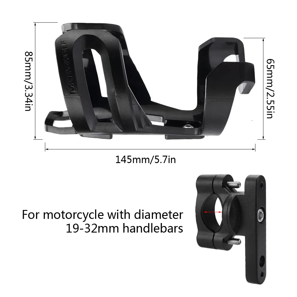 DUCATI MONSTER 797/821/1200 monster 600 696 1098 S4R FOR Motorcycle Drink Holder Bike Cup Holder Water Bottle Mount Cup Stand