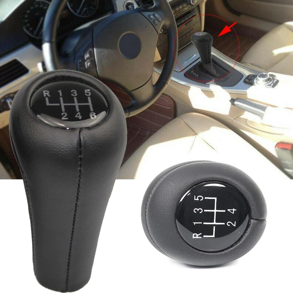 

M Gear Shift Knob Sports Auto Car PU Shifter Lever Handball For BMW 1 3 5 6 E83 E84 E87 E90 E91 E92 F30 Z5 F2 M3 M4 M5 X5 X6