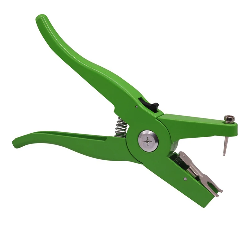 Pig Ear Tag Pliers Green Cattle Ear Tag Pliers Sheep Ear Tag Pliers Animal Ear Tag Pliers Installer Alloy