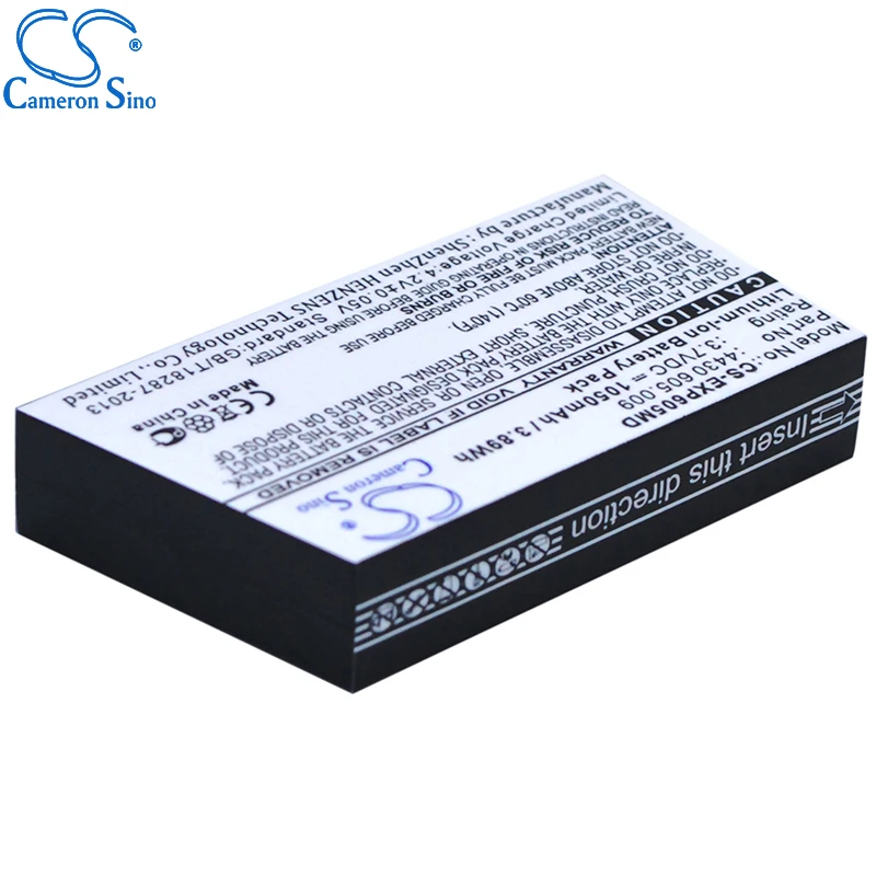 CameronSino Pin Cho Eppendorf Easypet 3 Phù Hợp Với Eppendorf 4430 605.009 Y Tế Thay Thế Pin 1050MAh/3.89Wh 3.70V Đen