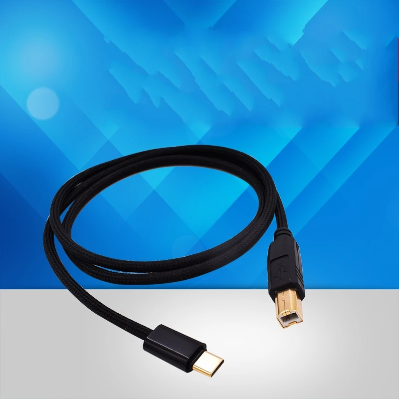 USB-A TYPE-C MICRO USB to USB-B DSD OTG Decoding Data Cable for Computer Mobile Phone image 5