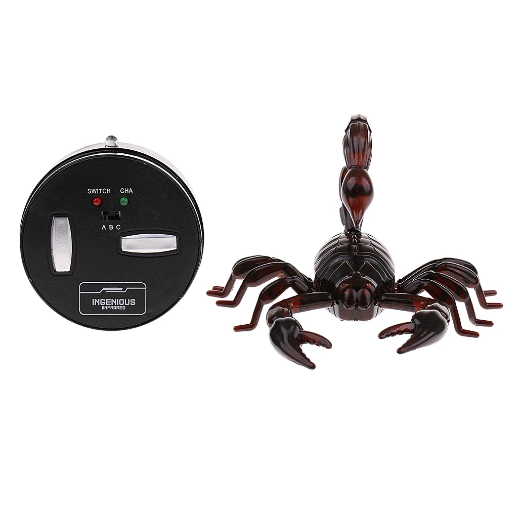 Electronic Pet Simulation Scorpion Robotic Prank Toys Remote Control for Kids