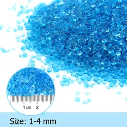 100g Aquarium Figurine Mini Stone Pebble Crystal Miniatures Fairy Garden Decoration Terrarium Ornament DIY Accessories