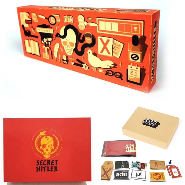 Secret Hitler Board Game Card Game Party Game SHT