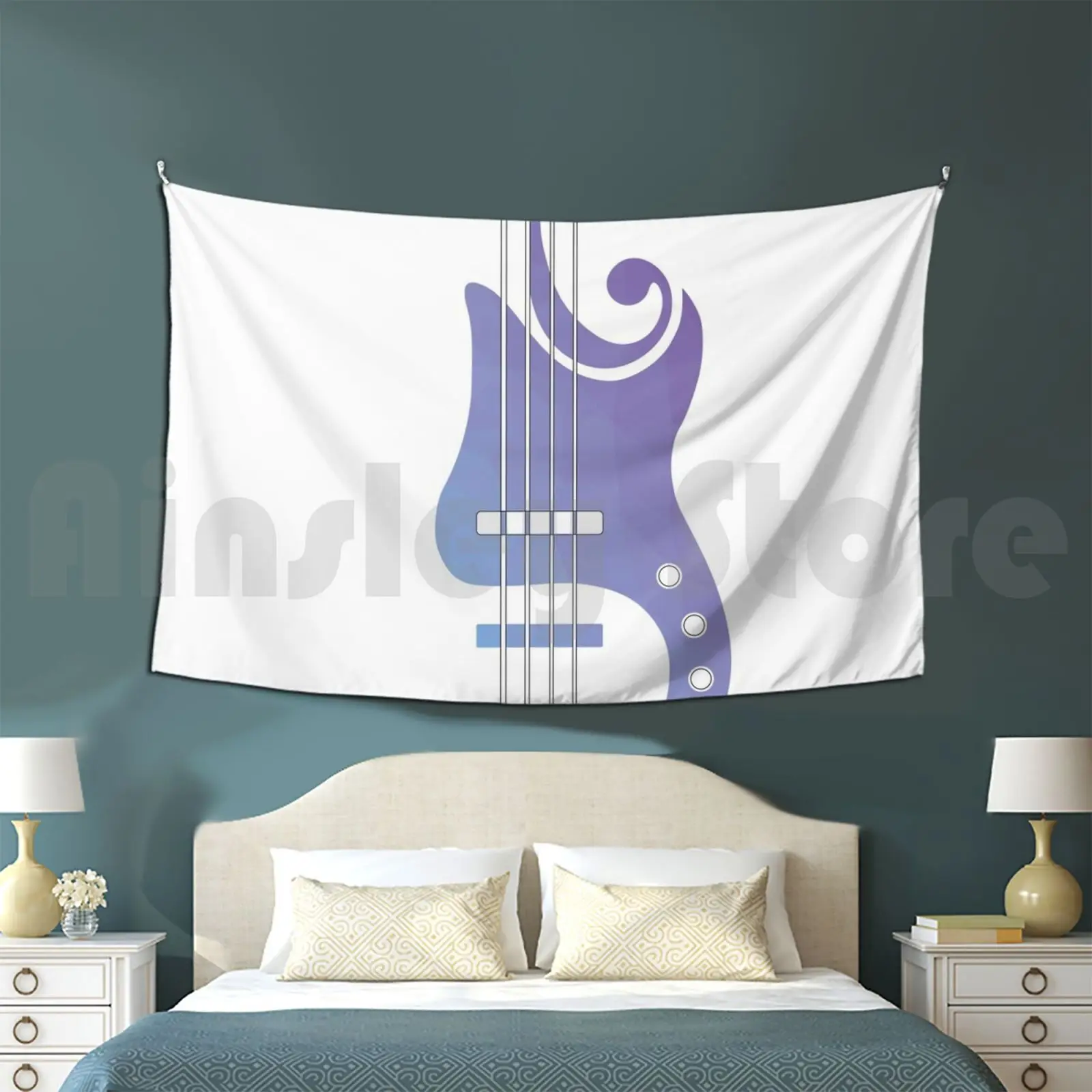 Bass Lover | Bass | Colorful Tapestry Background Wall Hanging Bass E Bass Colorful Bass Player Bassist Bass Clef