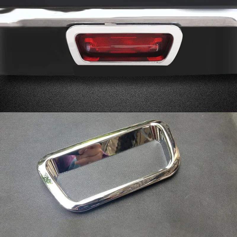 

For Nissan Rogue X-Trail X Trail XTrail 2014 2015 2016 car accessories ABS Chrome Rear Fog Light Lamp Cover Cap Trim car stying