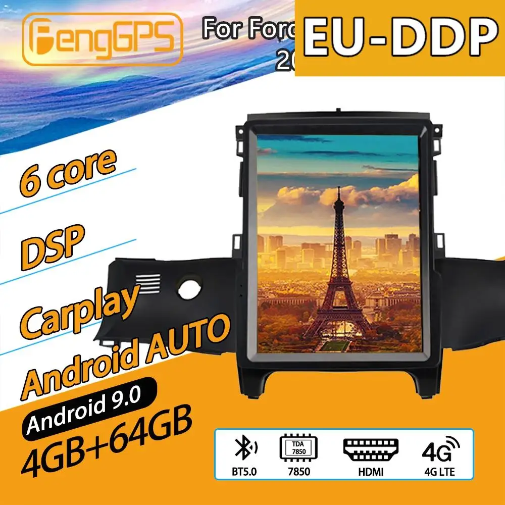 For Ford Ranger T6 Everest 2016 2017 2018 2019 2020 Android Car Radio Stereo Multimedia Player GPS Navi Unit Cassette Recorder