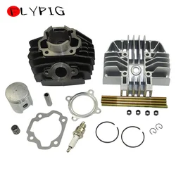 New Cylinder Gasket Piston Ring Kit Top End for Yamaha PW 80 PW80 Y-Zinger 1983-2006 Dirt Bike Engine Cylinder