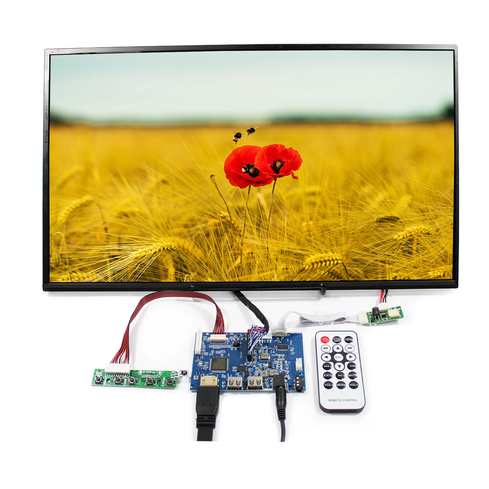 18.4 "CLAA184FP01 1920X1080 Lcd-scherm Met HD-MI Usb Android Lcd Controller Board