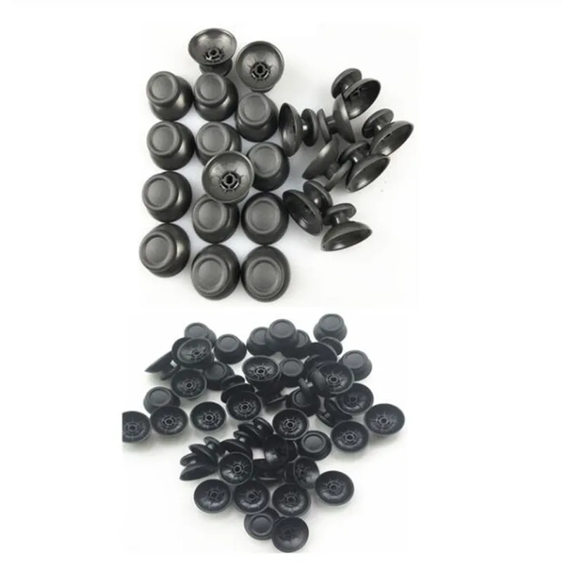 500pcs PS4 Gray Analog Cover 3D Thumb Sticks Joystick Thumbstick Mushroom Cap For Sony playstation 4 ps4 Controller dualshock 4