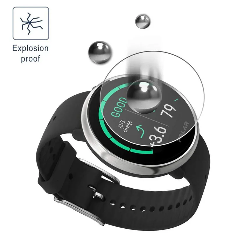 Smartwatch szkło hartowane przezroczyste folia ochronna ochronne dla POLAR Ignite Sport Watch LCD Display