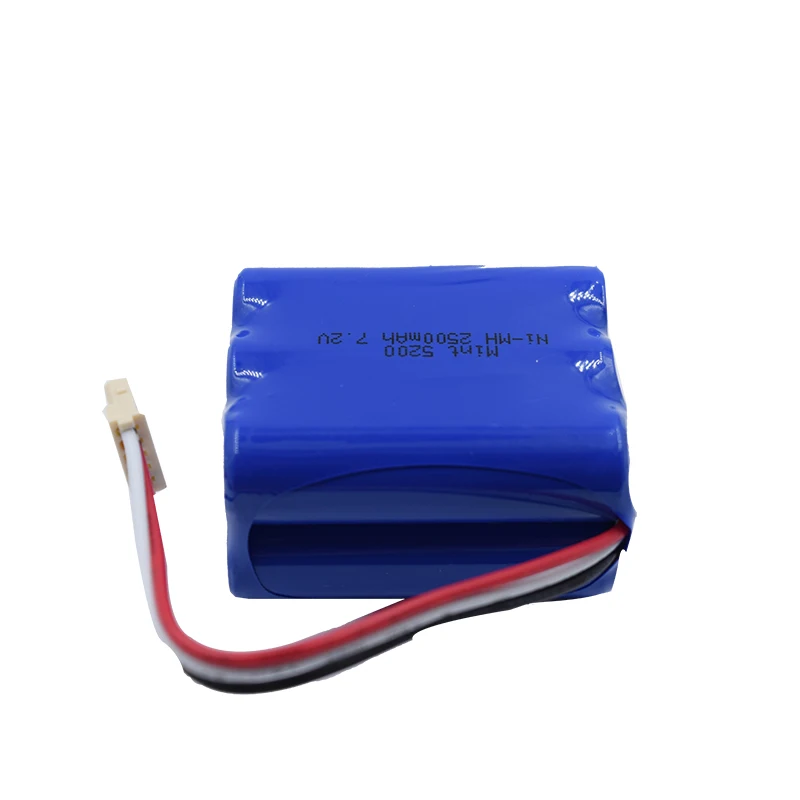 7.2V NIMH 2500mah Battery Vacuum Cleaner Mopping Robot High Quality Rechargeable Battery For irobot 380 mint5200 5200c 380t etc.