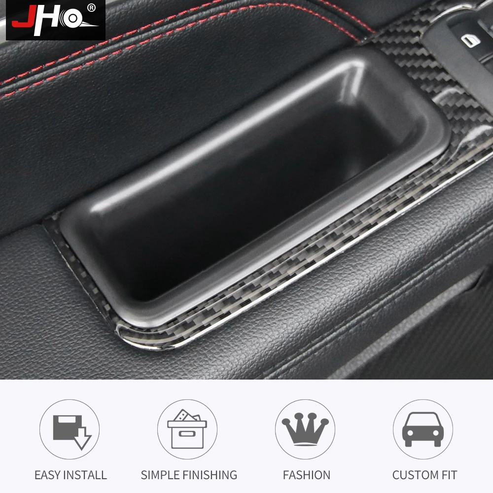 JHO Car Door Handle Organizer Storage Box For Ford Explorer 2011-2019 XLT Limited Sport Platinum 2017 2018 2016 2015 2014 13 12