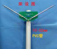 78M-1 GHz Frequency Receive 137MHz Positive V Horn Antenna Rod V-dipole DIY Kits