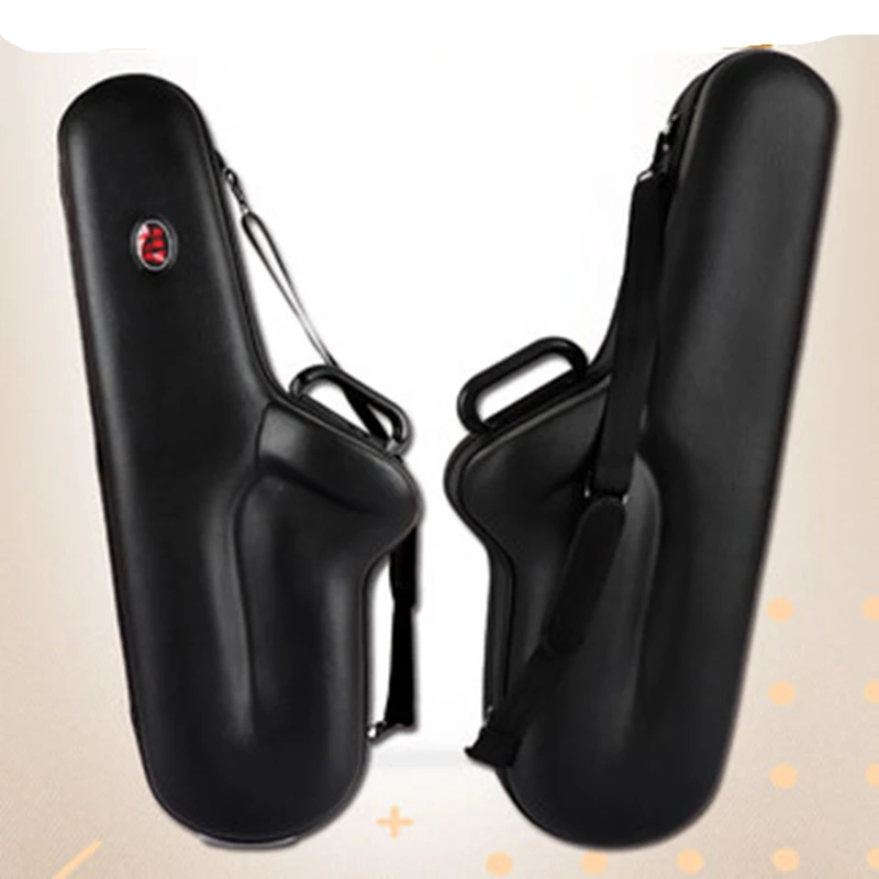 Fashion Tenor Saxophone case bag Waterproof shockproof single Leather backpack portable box Wind instrument case parts