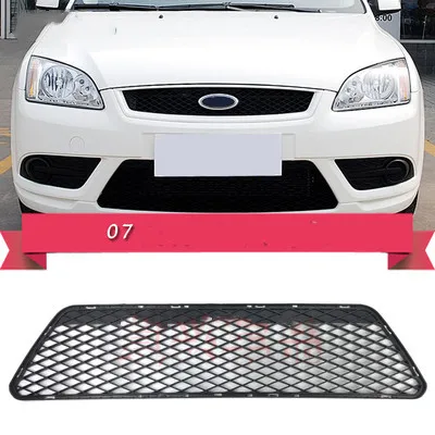 Front Bumper Grill Mask Radiator Grille frame cover for Ford focus 07 09 12 13 15 Racing Grills Car Exterior Accessories