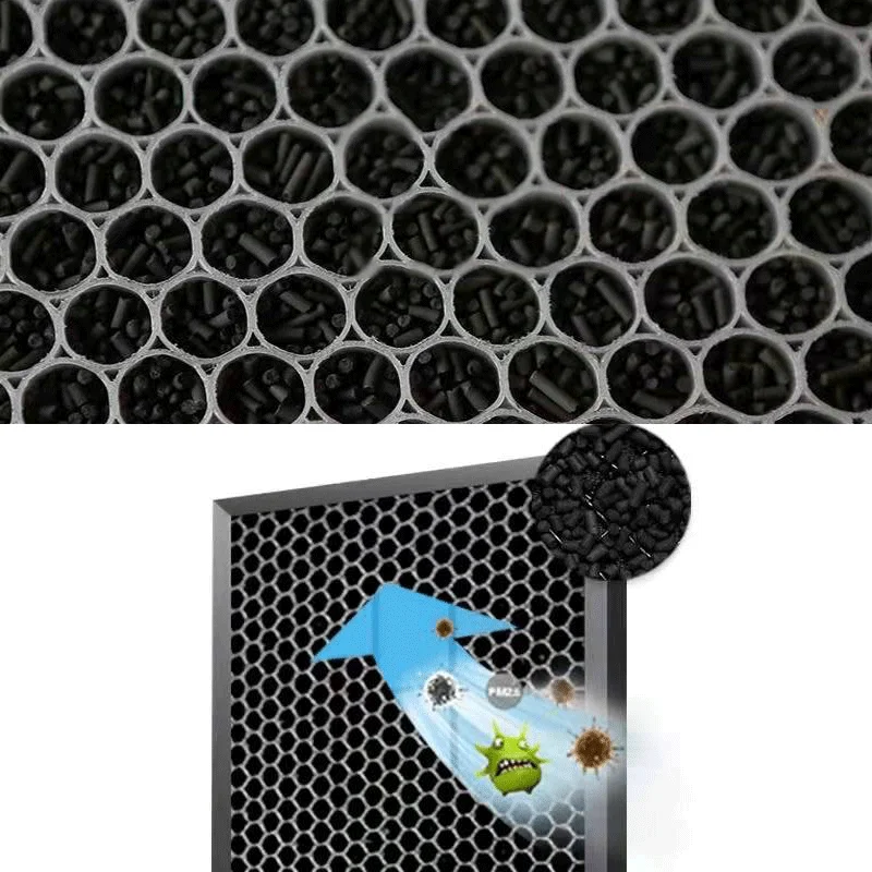 Custom Hepa Filter and Activated Carbon Filter For Air Purifier Hisense ECOLife AE-33R4BNS