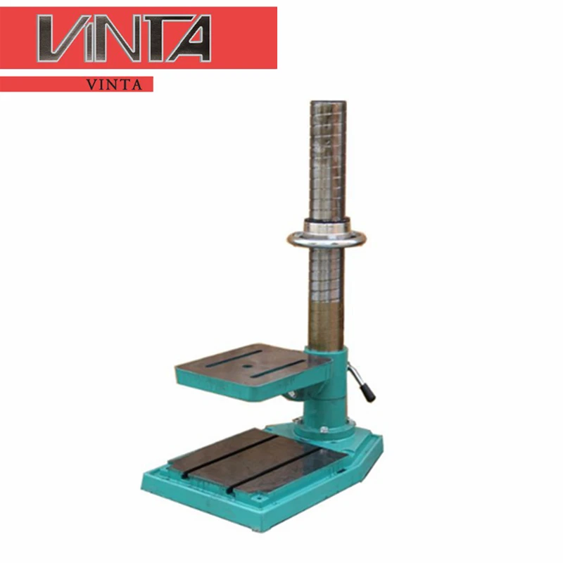 Bench drill modification accessories Bench drill bottom plate workbench column support seat tee lifting wheel handwheel