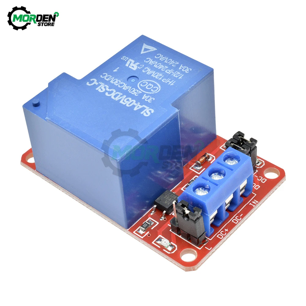 5V 12V 24V 30A High Low Level Trigger 1 Channel Relay Module with Optocoupler Isolation Board Module For Arduino PIC AVR DSP ARM