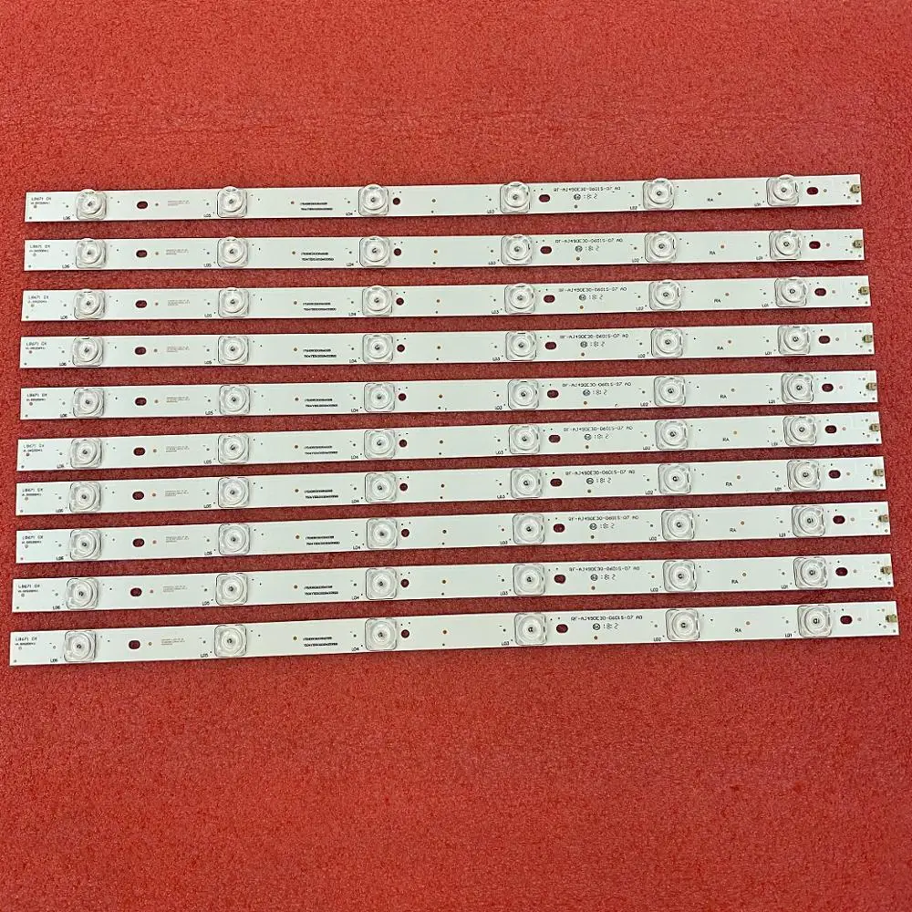 LED Strip For Sharp LC-49SFE7451K LC-49SFE7452K LC-49CFG6352E LC-49CUG8462ES LC-49CUG8362KS LC-49CUF8372ES LC-49CUF8472ES