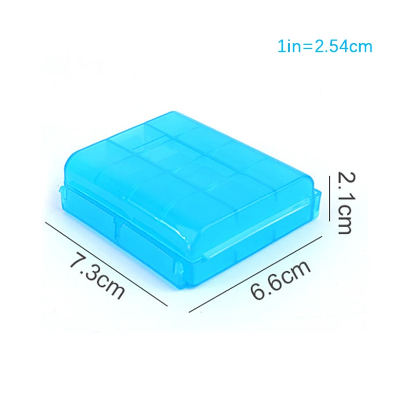 3Pcs/lot Colorful Battery Holder Case 3 18650 Hard Plastic Storage Box Cover For 18650 Battery Organizer Container