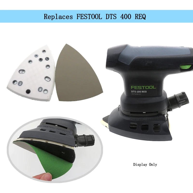 لينة 98 مللي متر X 148 مللي متر الرملي الوسادة ل Festool 493723 DTS 400/DS400 استبدال لوحة الداعم هوك حلقة أدوات جلخ