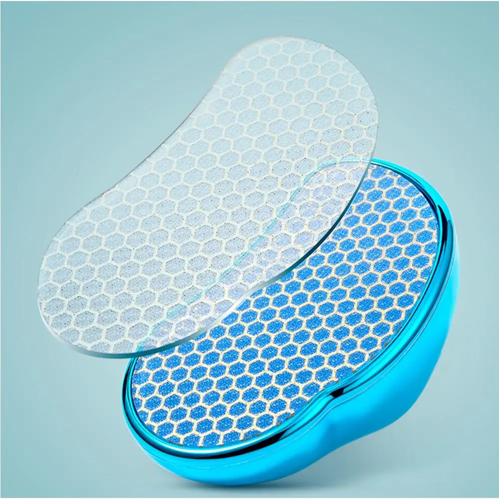 Foot File Pedicure Upgraded Shatterproof Nano Glass Feet Scrubber Rasp Hard Callus Dead Skin Remover Foot Care Tool