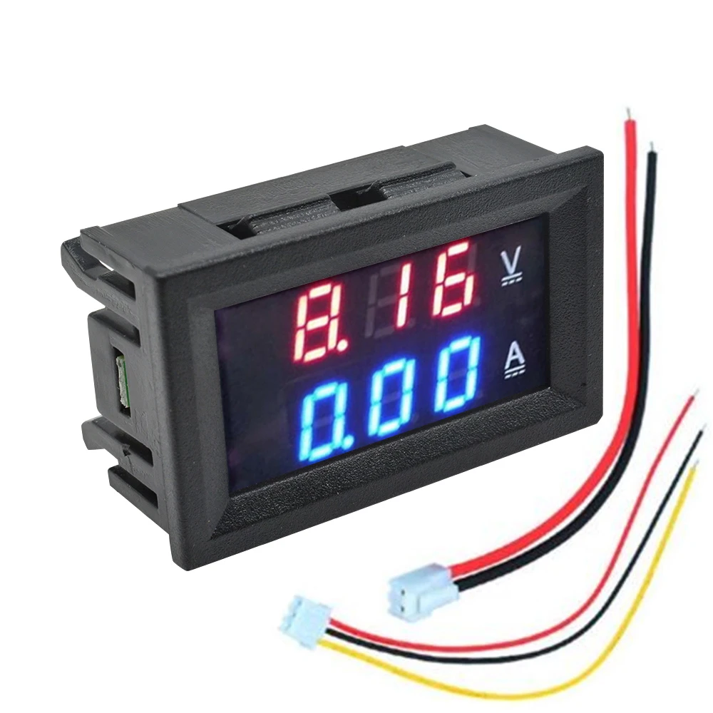 DC0-100V 100A 50A LED Digital Voltmeter Ammeter Car Motocycle Voltage Current Meter Volt Amp Detector Tester Monitor Panel