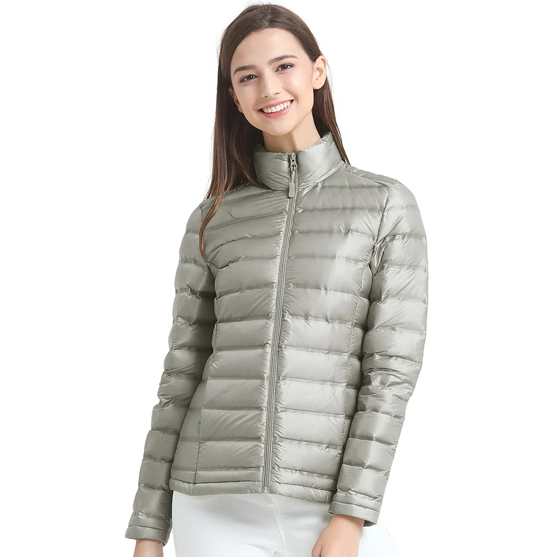 Frauen Winter Neue Unten Parkas Lesmart 90% Weiße Ente Unten Jacke Weibliche Dünne Kurze Unten Puffer Mantel Mode Warme mit kapuze