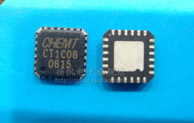 Mxy 10pcs/lot CTIC08 CT1C08(R) CT1C08 QFN LCD CHIP NEW in stock