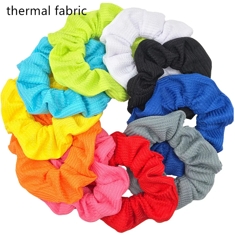 6/1pcs Hair Scrunchies Elastic Band For Women Girls Holder Rubber Accessories Velvet Chiffon Plaid Solid Color Black Hair holder