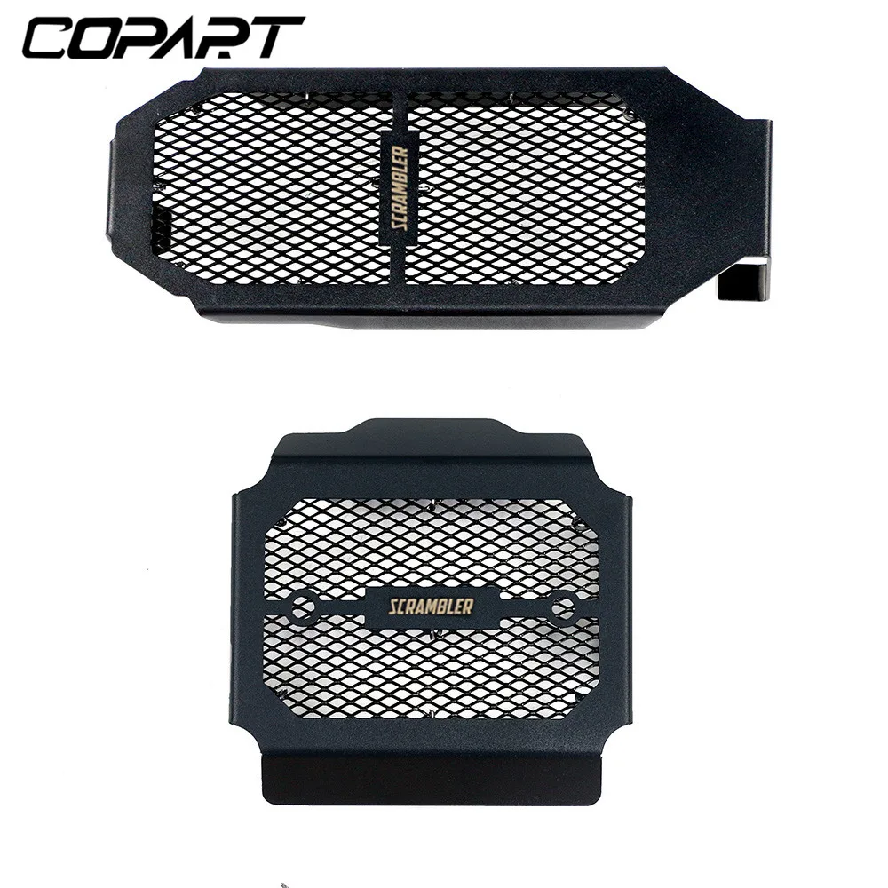 For Ducati Scrambler800 Scrambler 800 2015-2021 Radiator Shield Grille Guard Motorcycle Accessories Oil Cooler Cover Protection - view 2